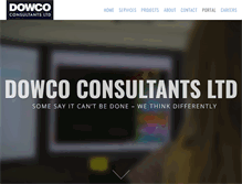 Tablet Screenshot of dowco.com